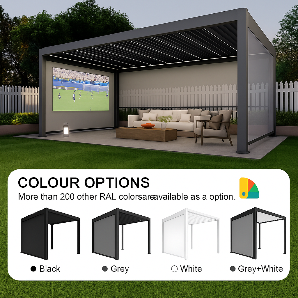 AeriVanta Prime Motorized Louver Pergola